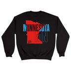 Unisex Medium Black Crewneck Sweatshirt