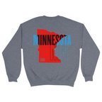 Unisex Medium Dark Ash Crewneck Sweatshirt