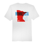 Mens Medium White Short Sleeve Tee