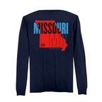 Mens Medium Strong Navy Style_Long Sleeve