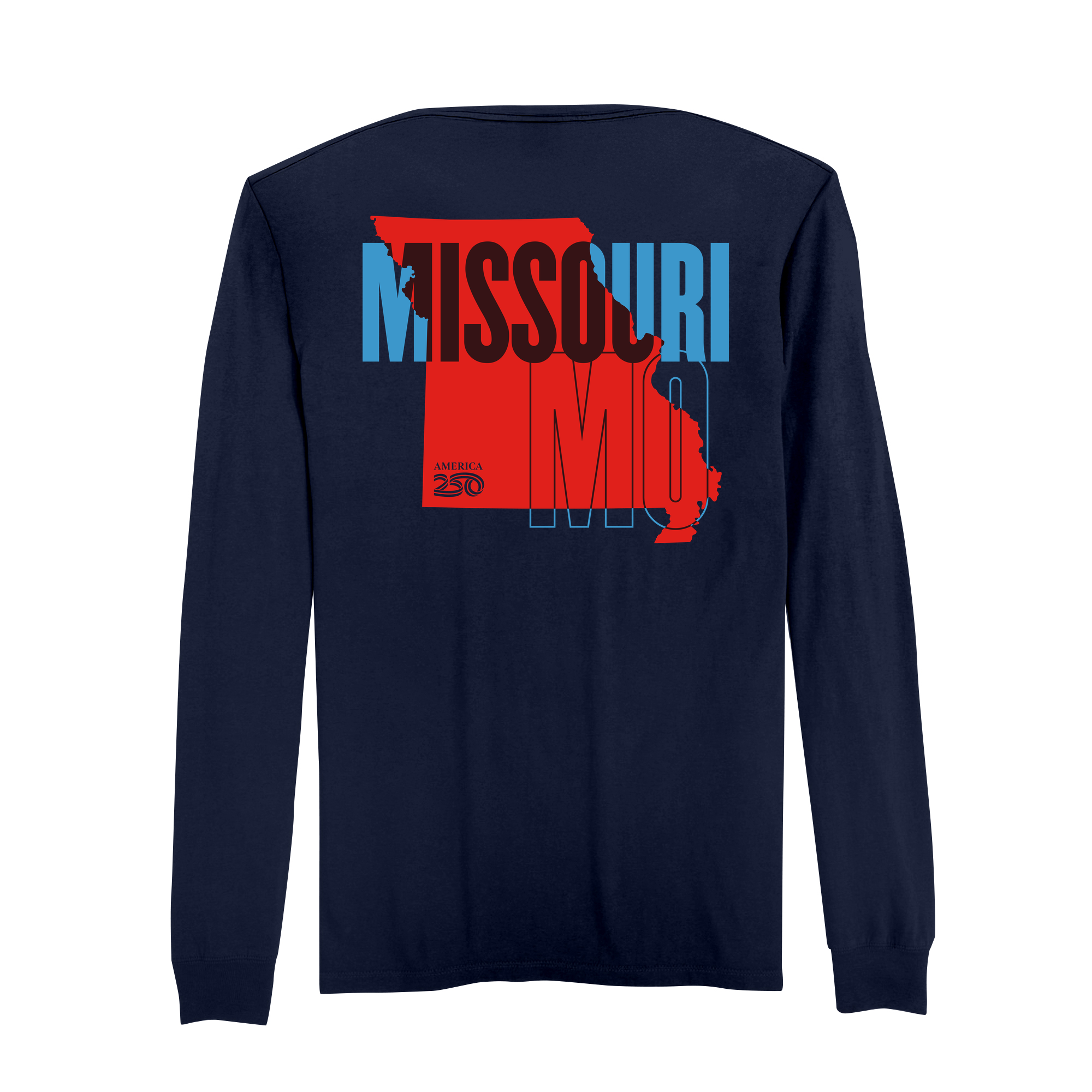 Mens Medium Strong Navy Style_Long Sleeve