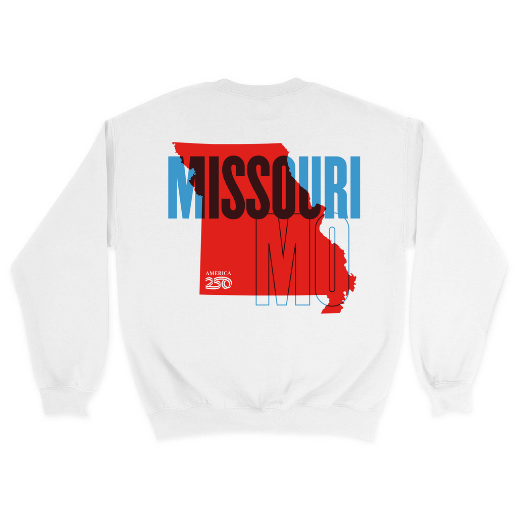 Unisex Medium White Crewneck Sweatshirt