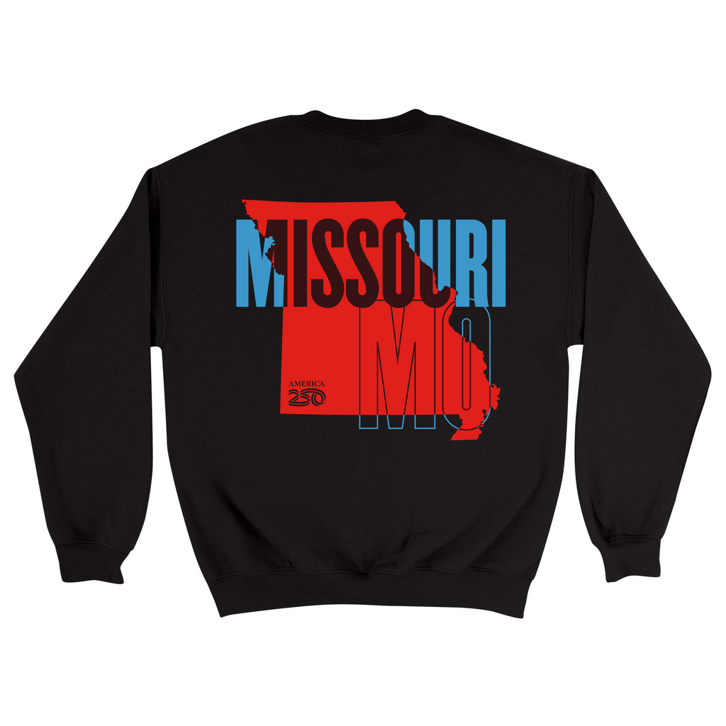 Unisex Medium Black Crewneck Sweatshirt