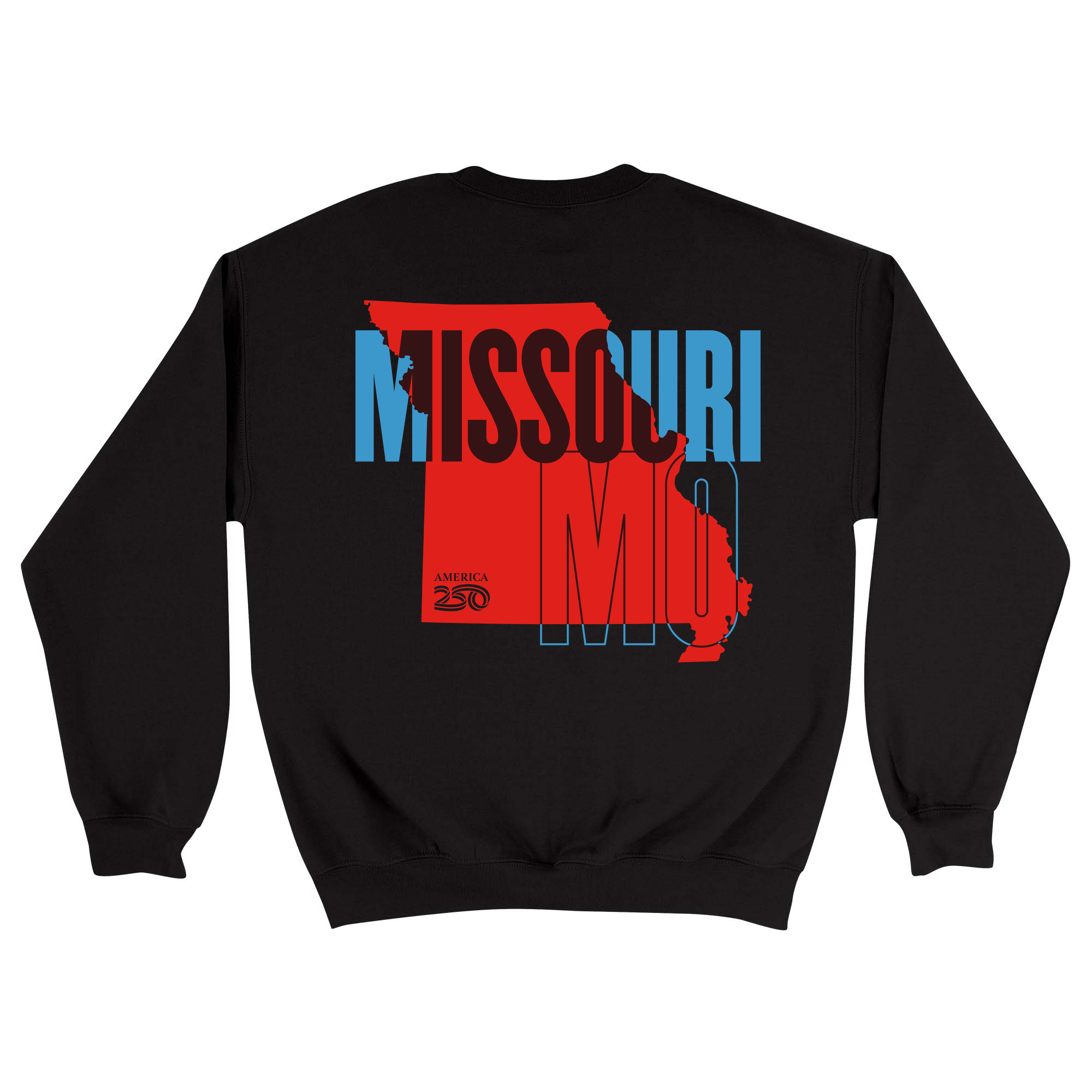 Unisex Medium Black Crewneck Sweatshirt