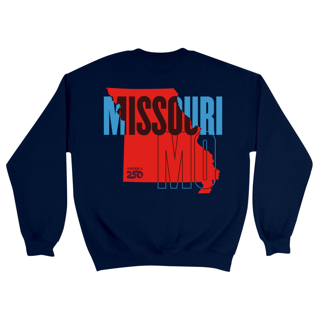 Unisex Medium Navy Crewneck Sweatshirt