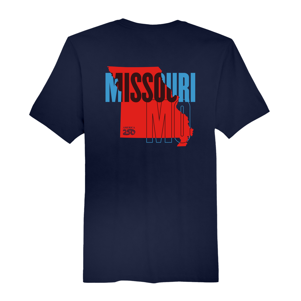 Mens Medium Navy Short Sleeve Tee