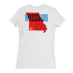 Womens Medium White Women's Short Sleeve Tee