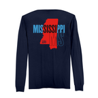 Mens Medium Strong Navy Style_Long Sleeve