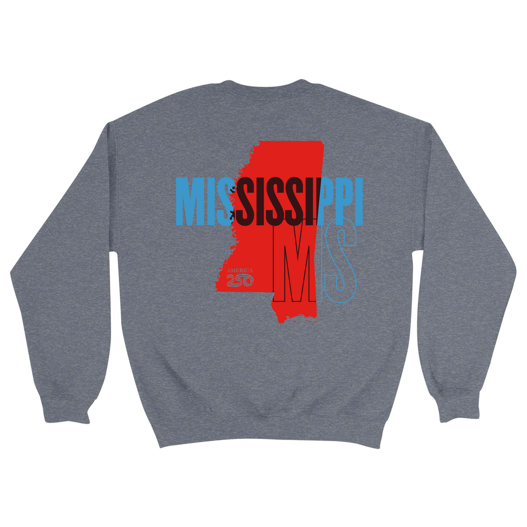 Unisex Medium Dark Ash Crewneck Sweatshirt