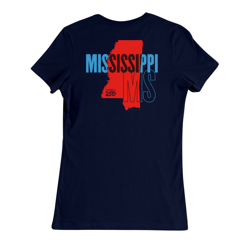 Womens Medium Navy Women's Short Sleeve Tee