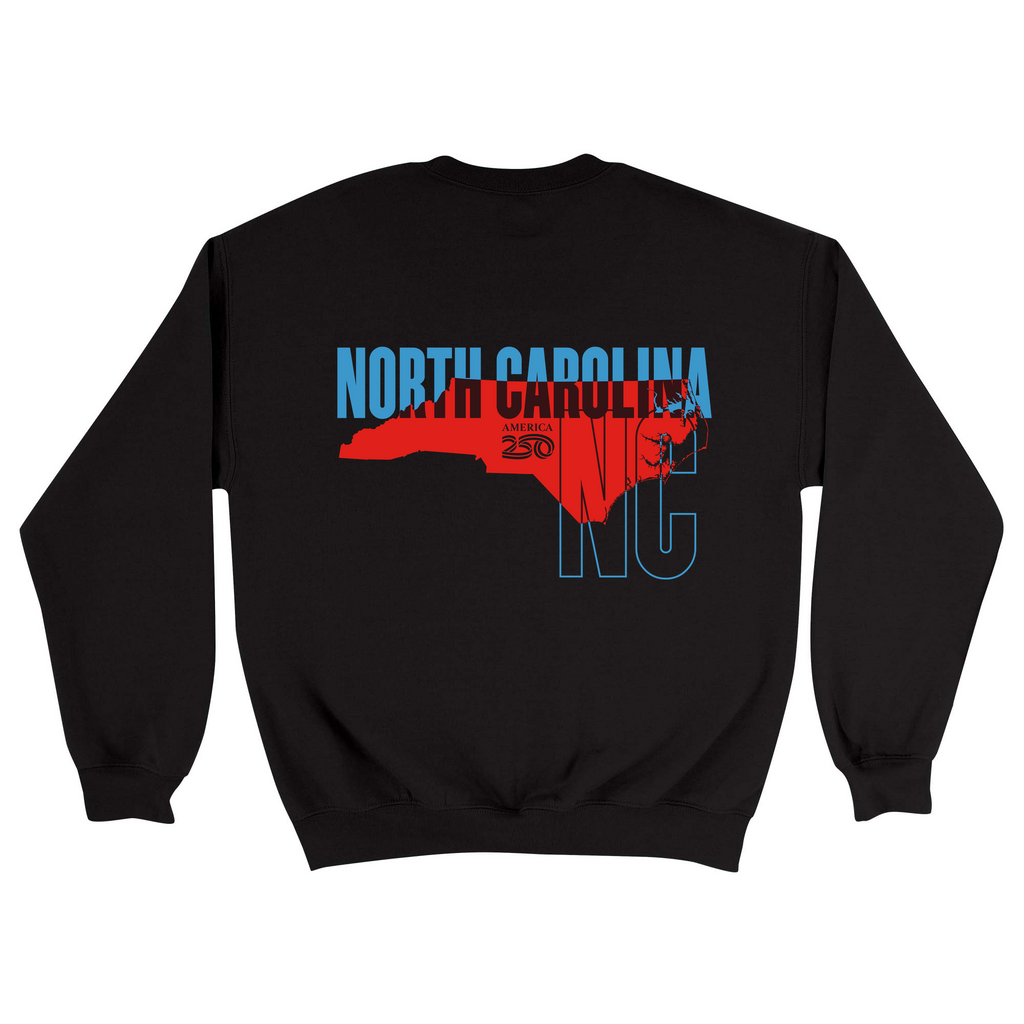 Unisex Medium Black Crewneck Sweatshirt
