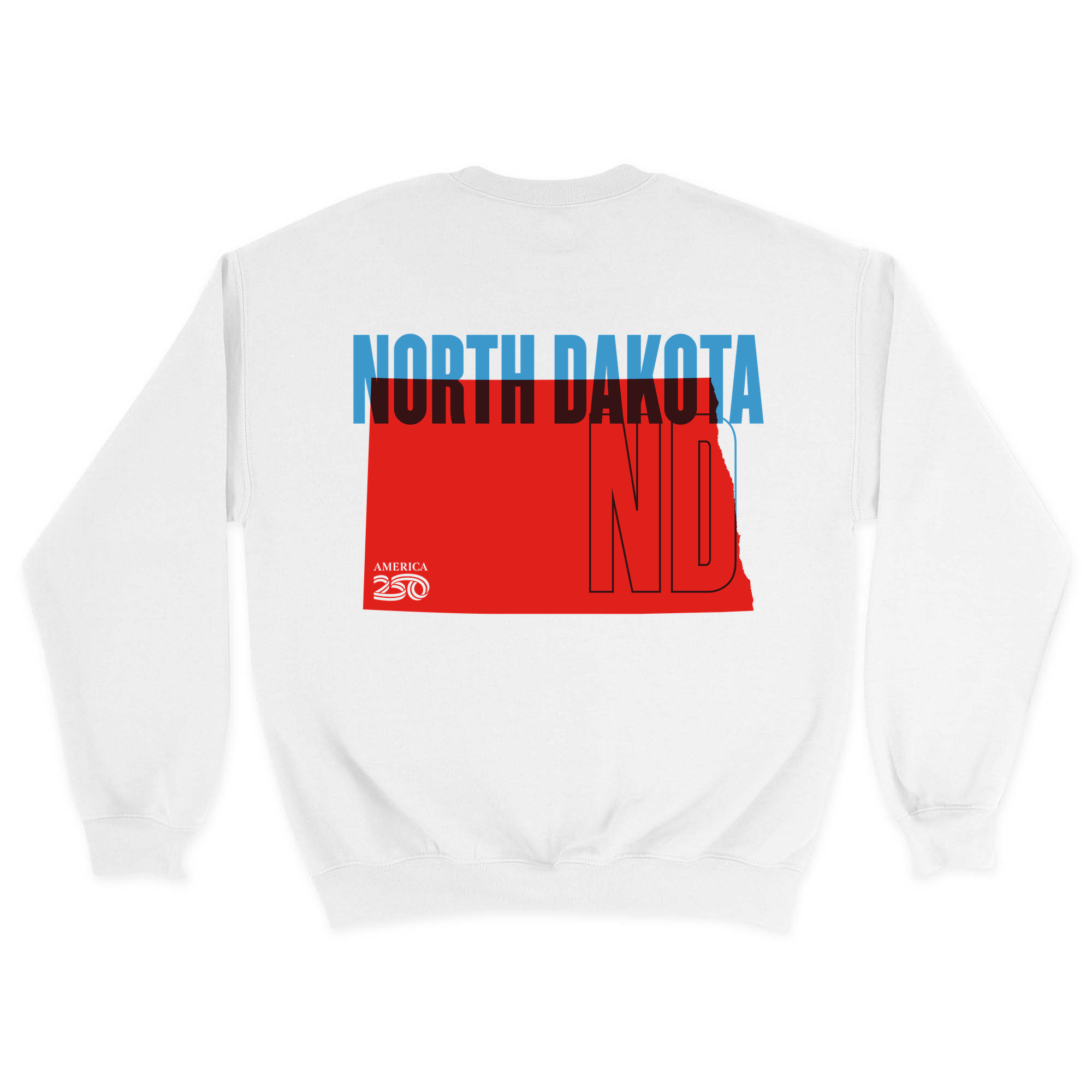 Unisex Medium White Crewneck Sweatshirt