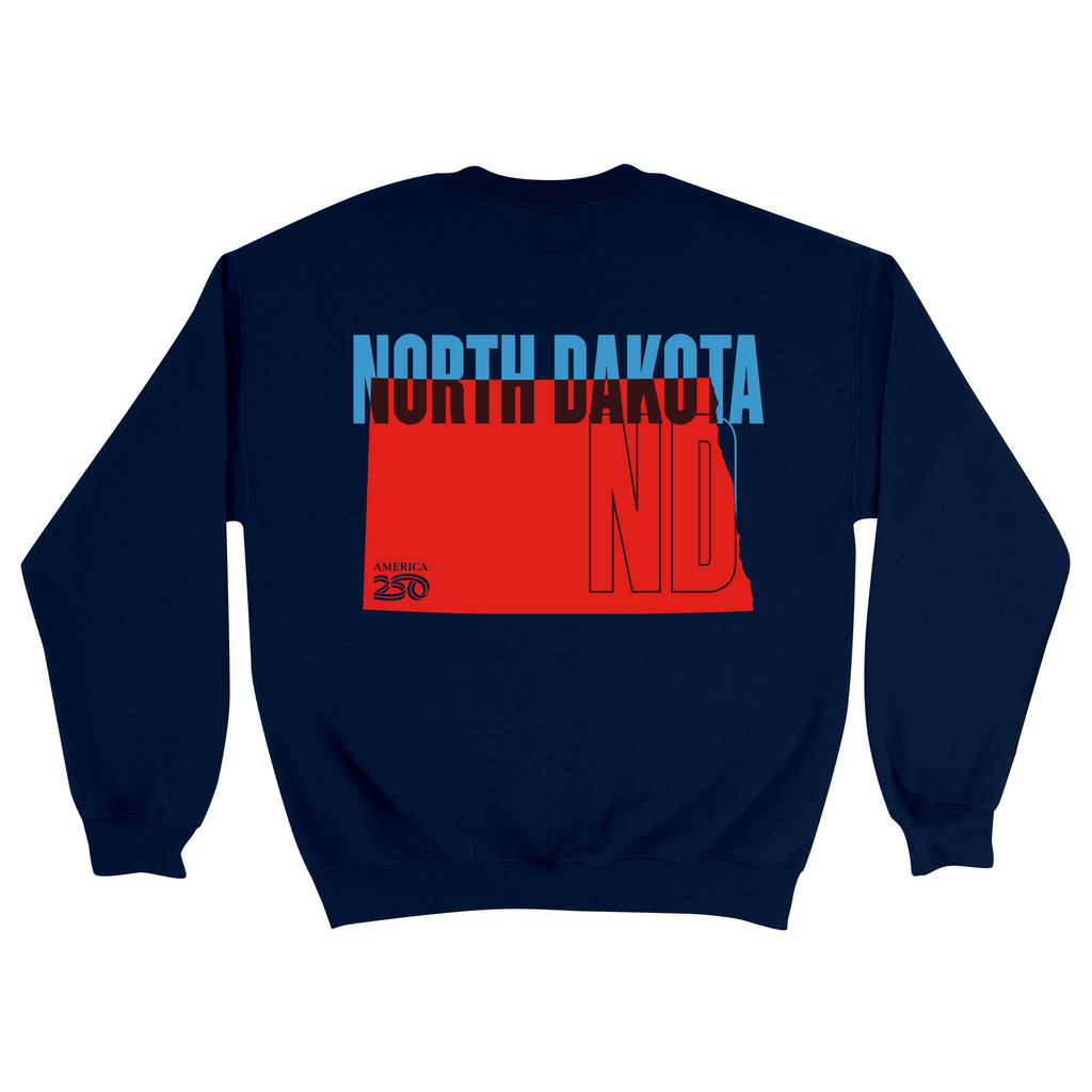 Unisex Medium Navy Crewneck Sweatshirt