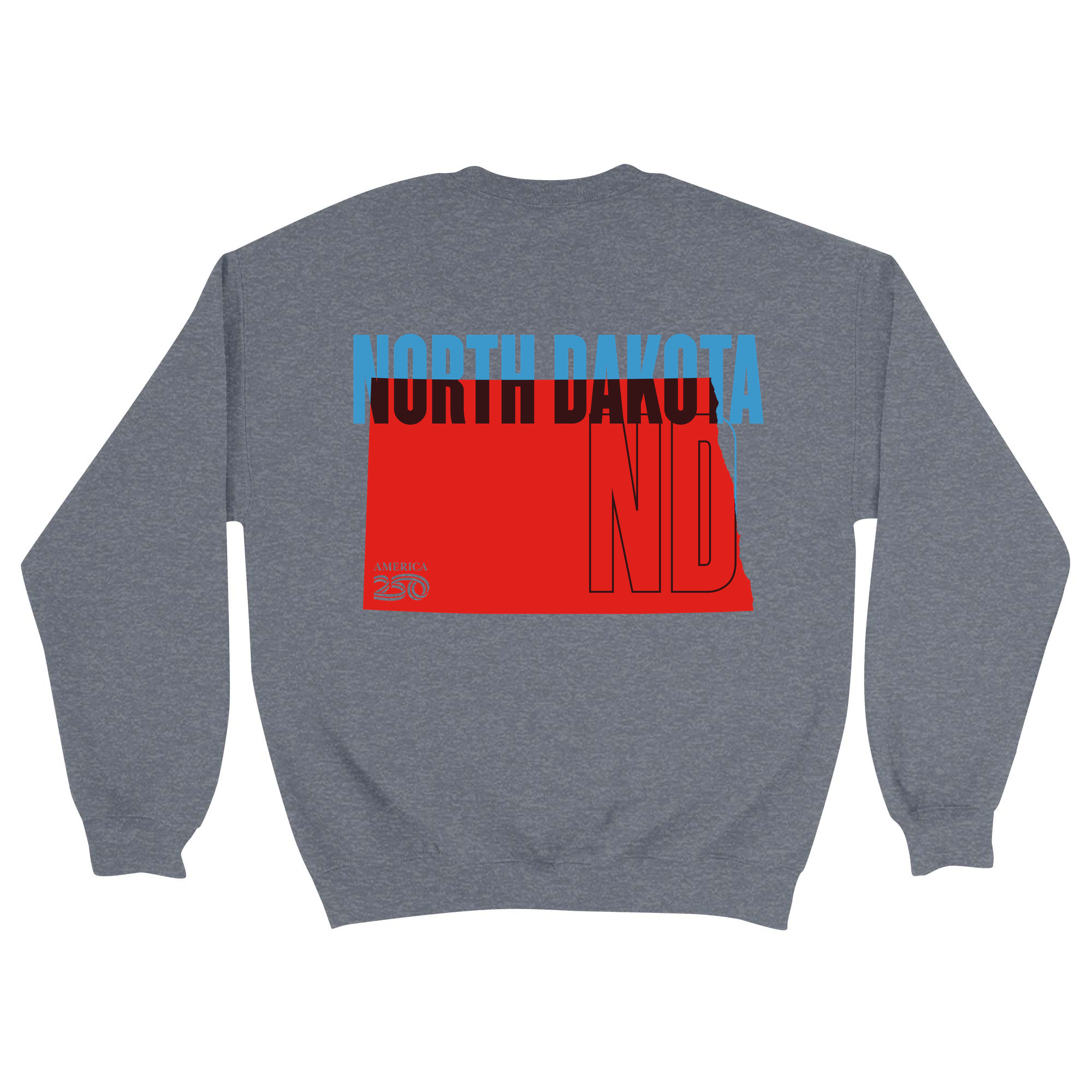 Unisex Medium Dark Ash Crewneck Sweatshirt