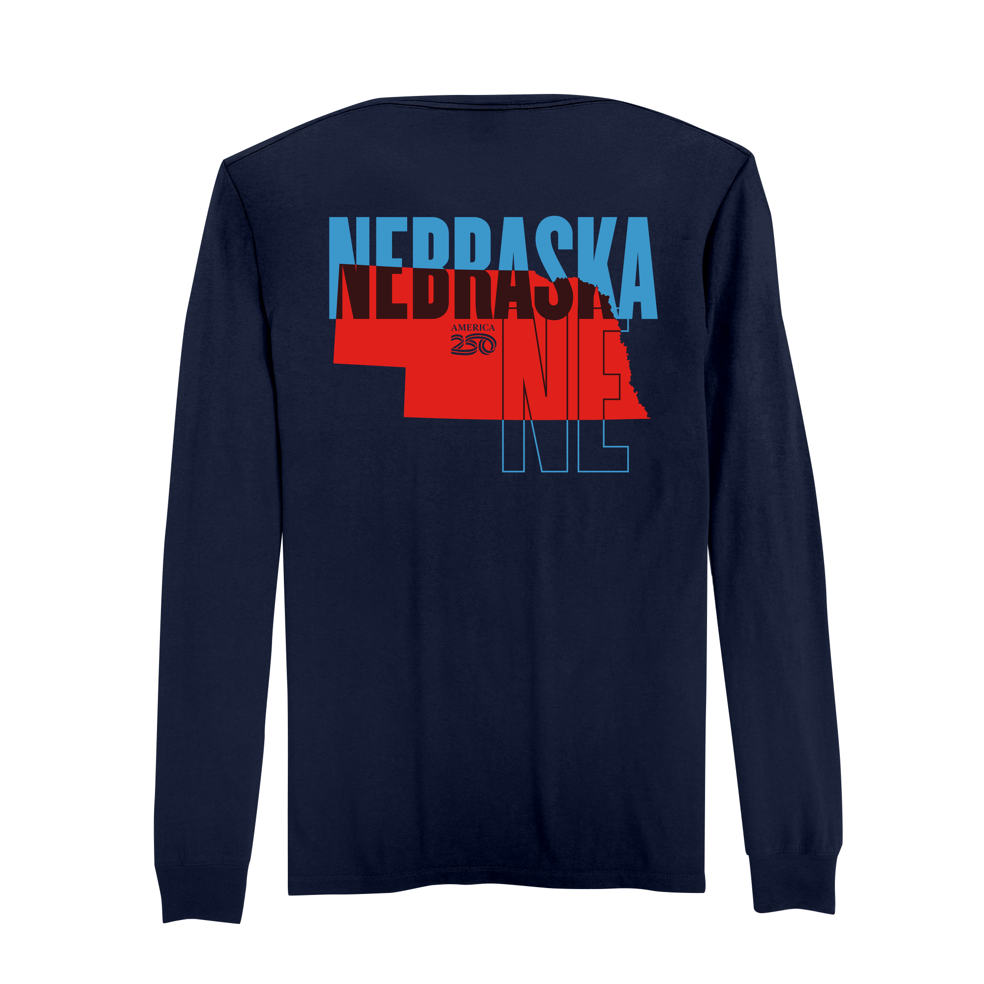 Mens Medium Strong Navy Style_Long Sleeve