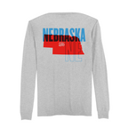 Mens Medium Athletic Heather Style_Long Sleeve