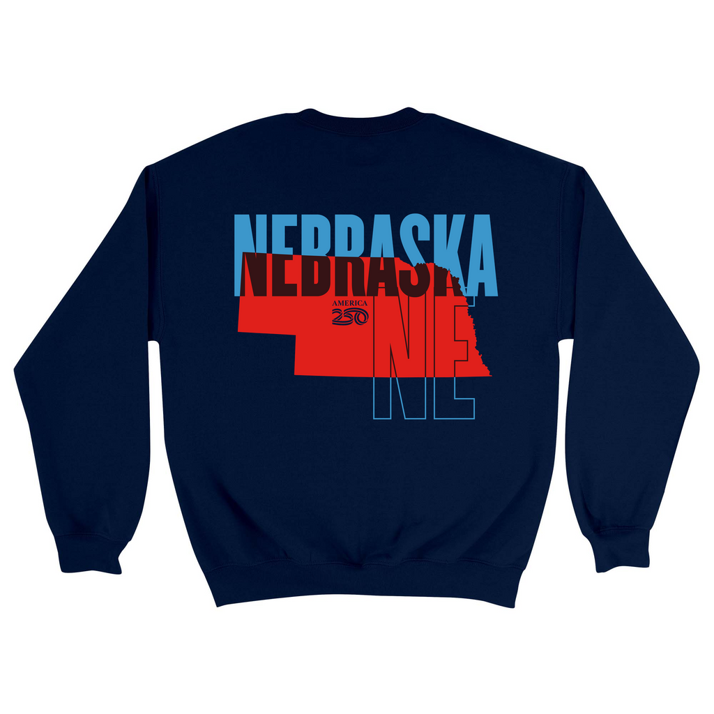 Unisex Medium Navy Crewneck Sweatshirt