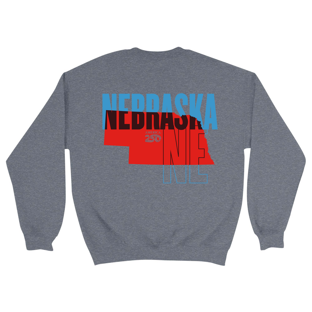 Unisex Medium Dark Ash Crewneck Sweatshirt