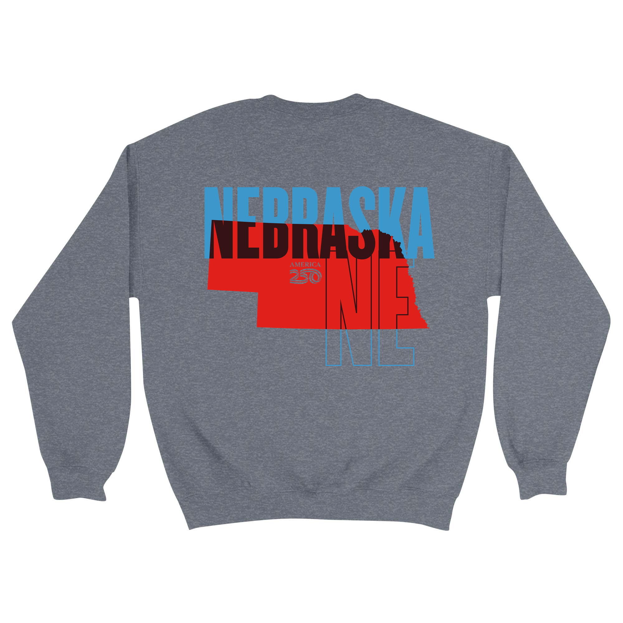 Unisex Medium Dark Ash Crewneck Sweatshirt