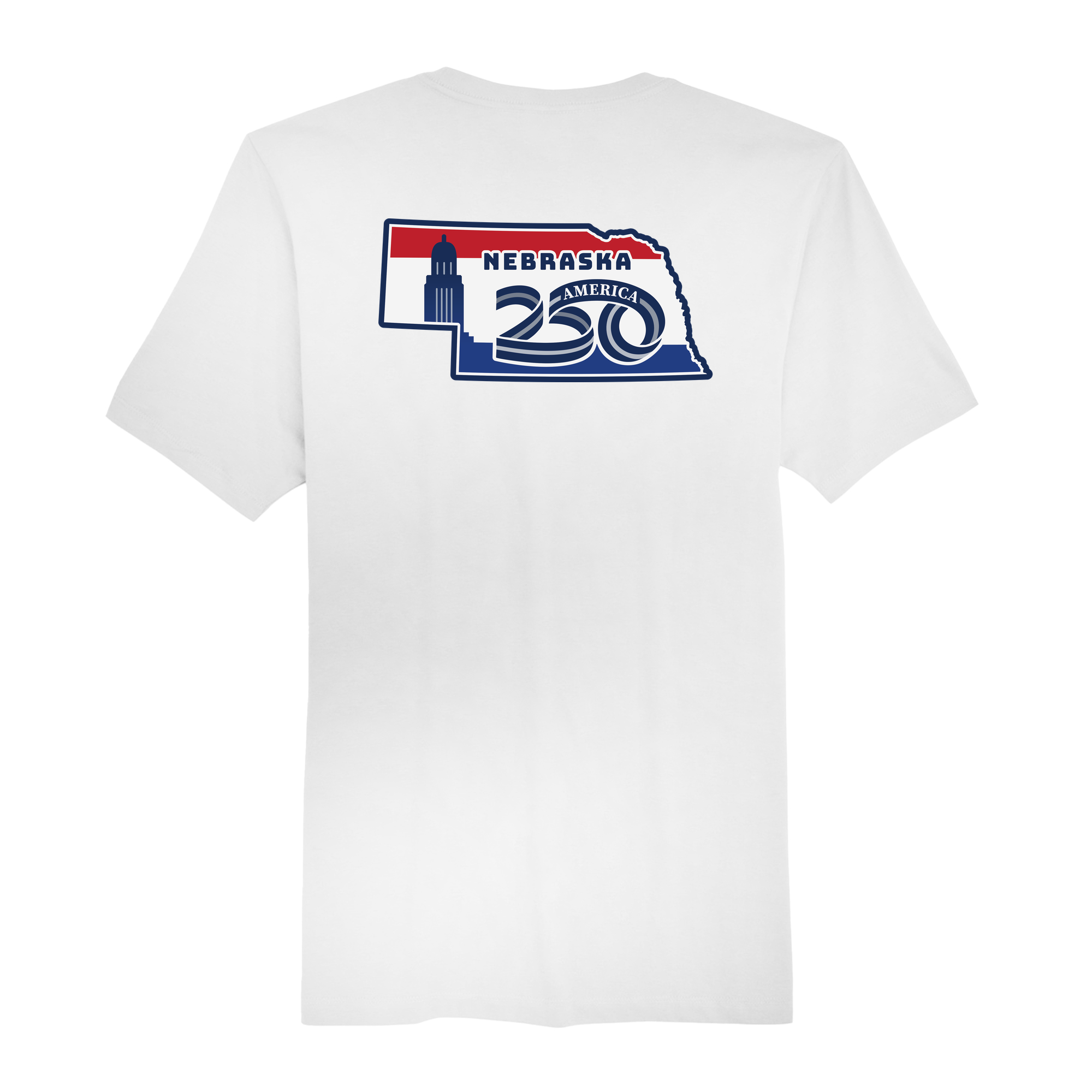 Mens Medium White Short Sleeve Tee