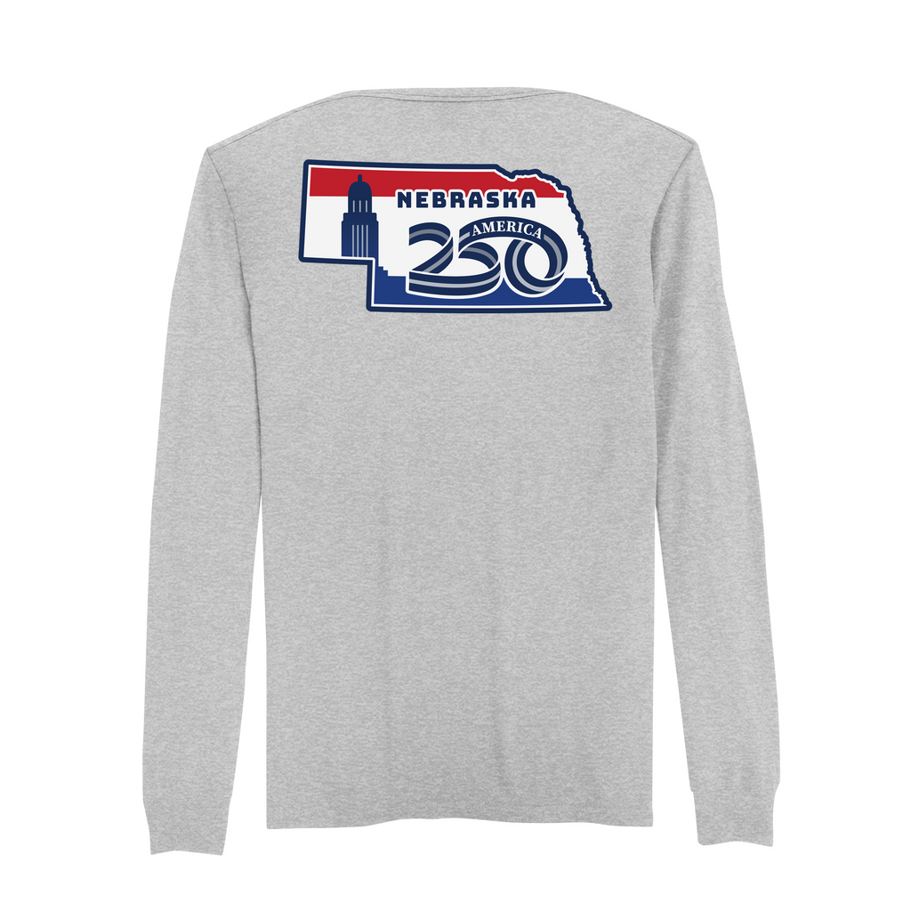 Mens Medium Athletic Heather Style_Long Sleeve