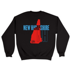 Unisex Medium Black Crewneck Sweatshirt