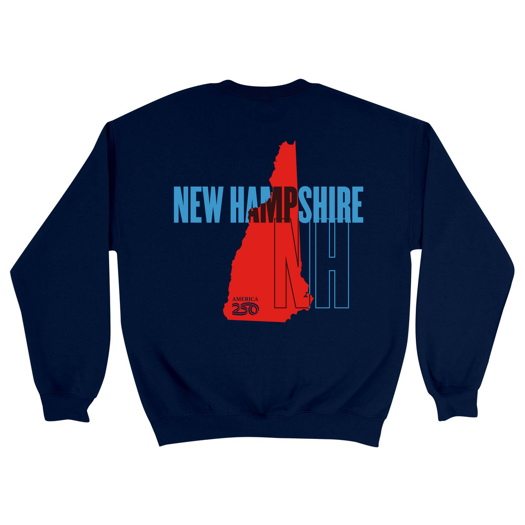 Unisex Medium Navy Crewneck Sweatshirt