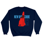 Unisex Medium Navy Crewneck Sweatshirt