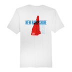 Mens Medium White Short Sleeve Tee