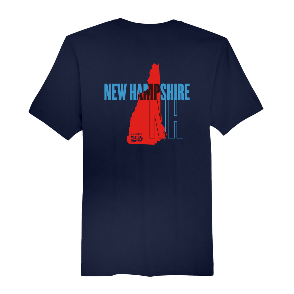 Mens Medium Navy Short Sleeve Tee