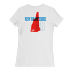 Womens Medium White Women's Short Sleeve Tee