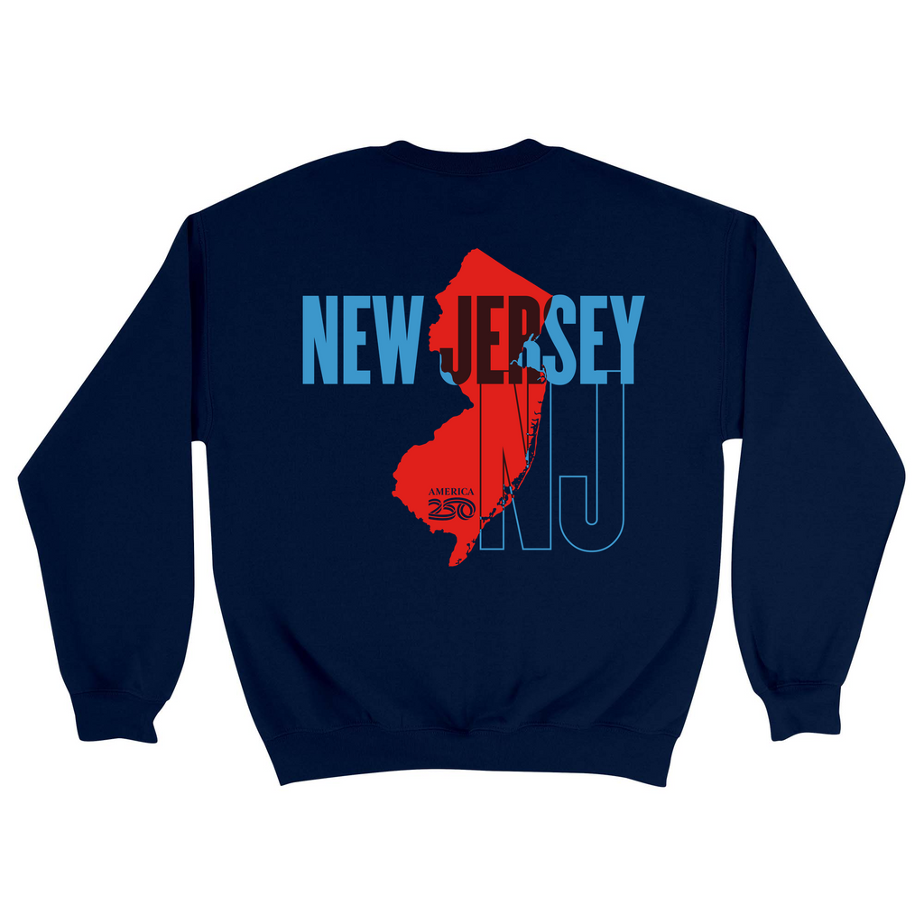 Unisex Medium Navy Crewneck Sweatshirt