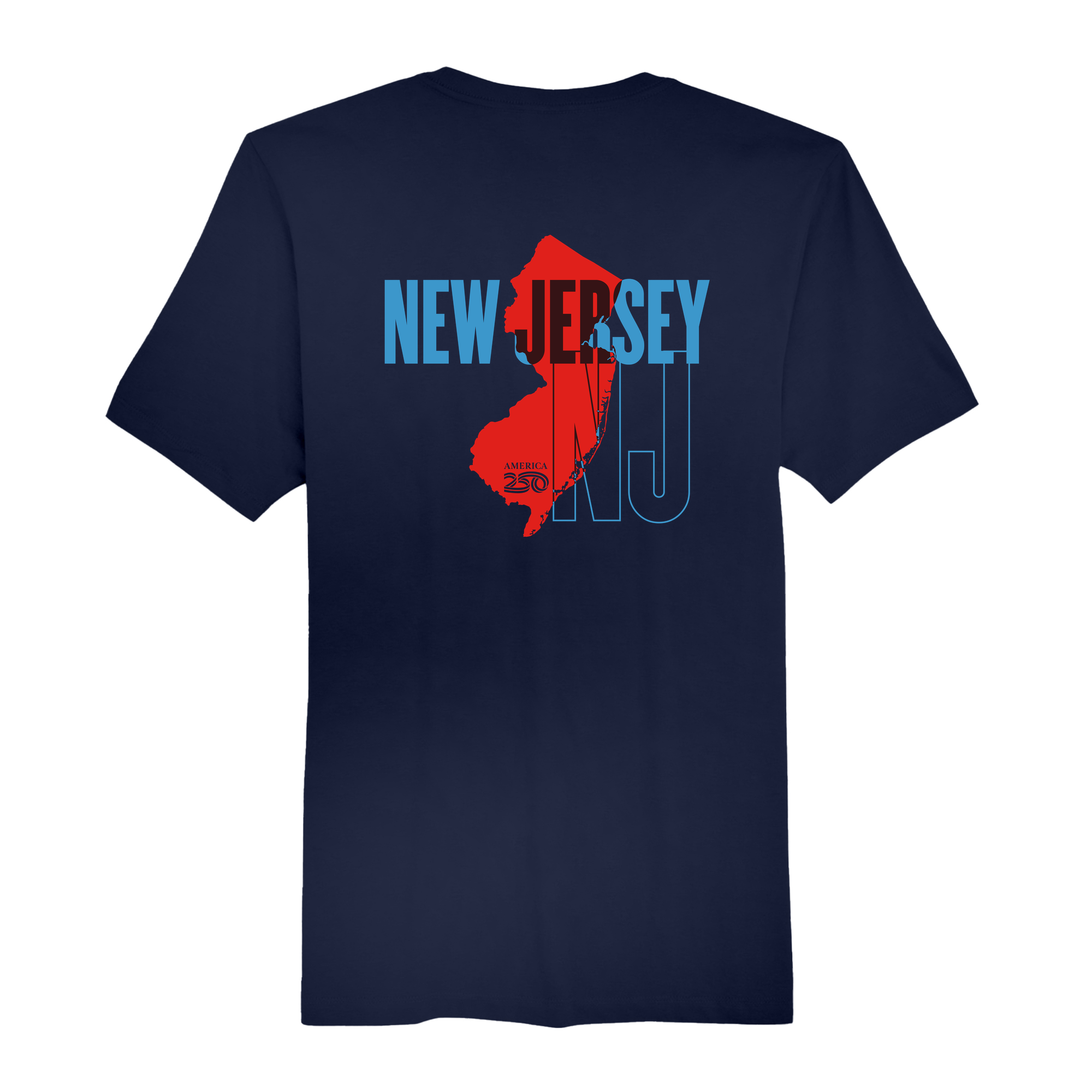 Mens Medium Navy Short Sleeve Tee