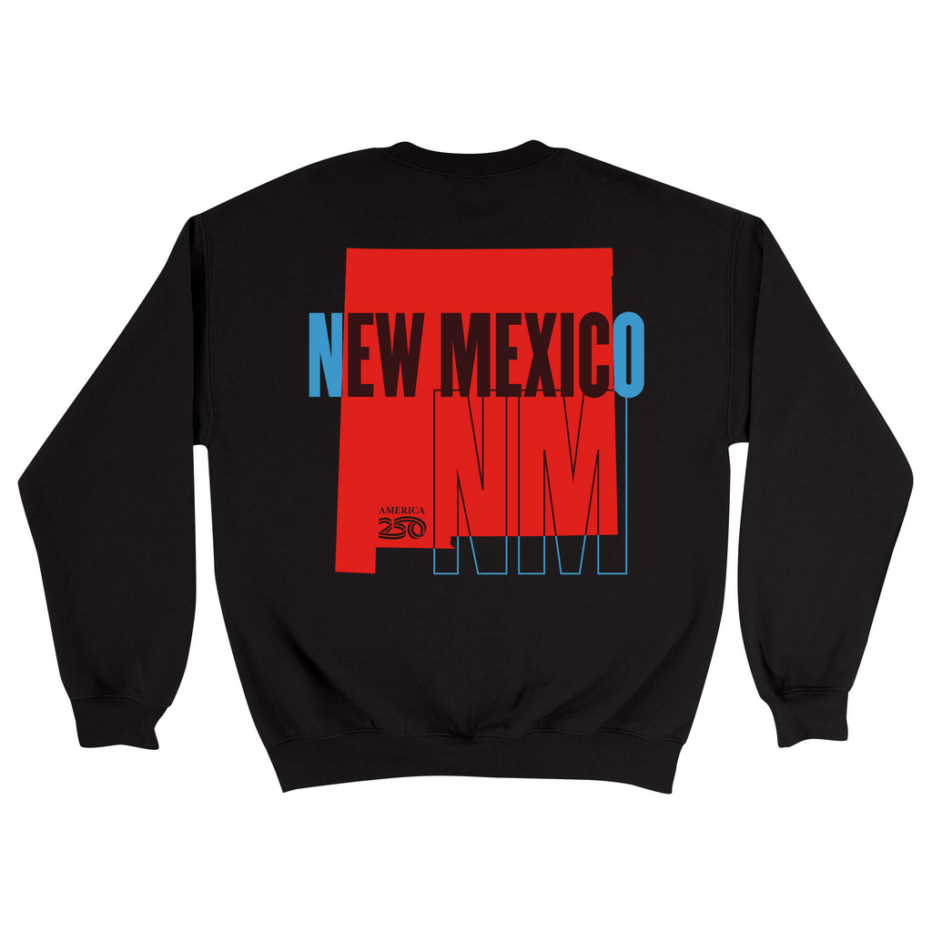 Unisex Medium Black Crewneck Sweatshirt