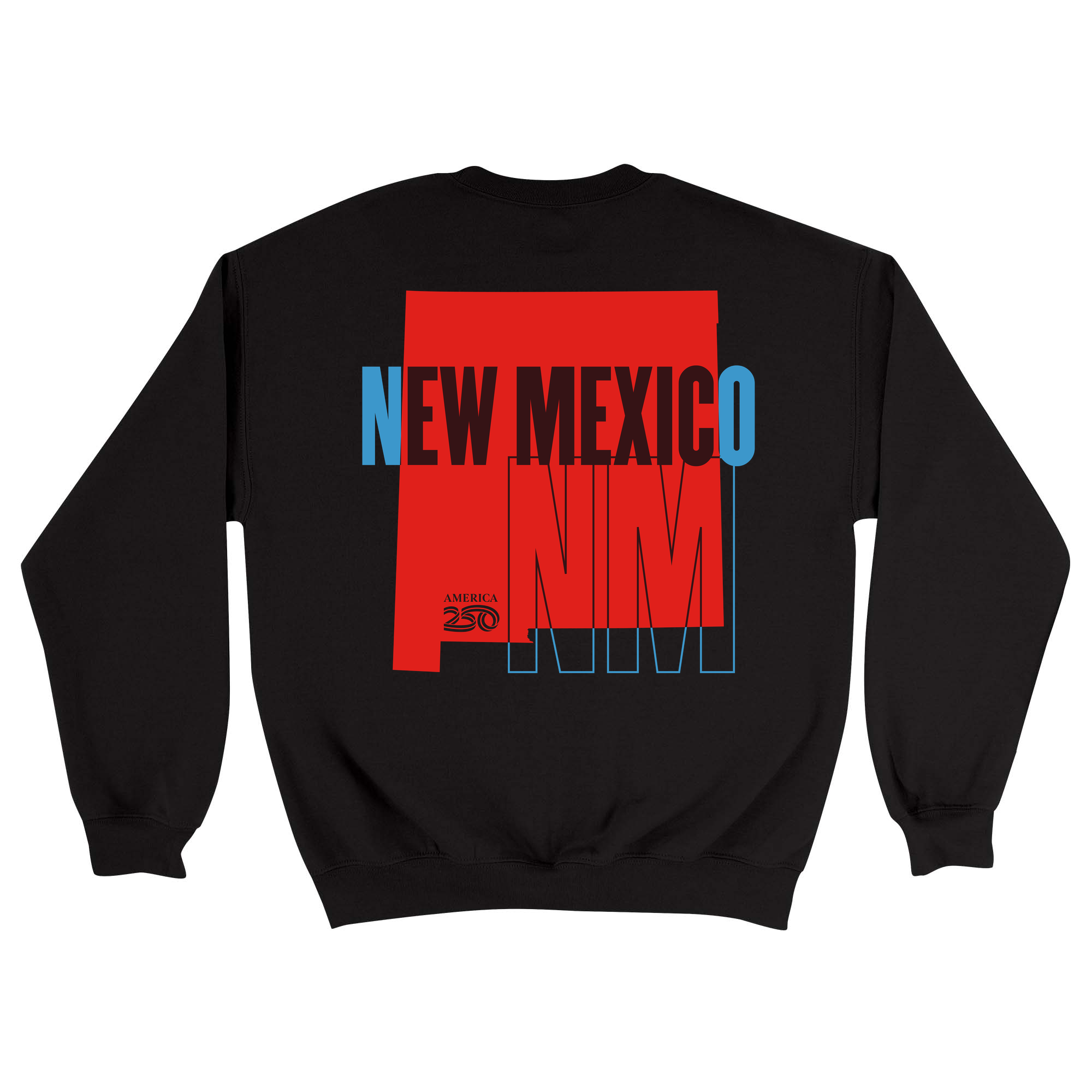 Unisex Medium Black Crewneck Sweatshirt