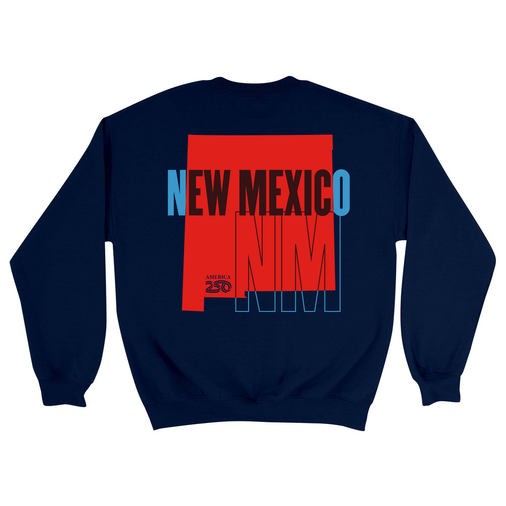 Unisex Medium Navy Crewneck Sweatshirt