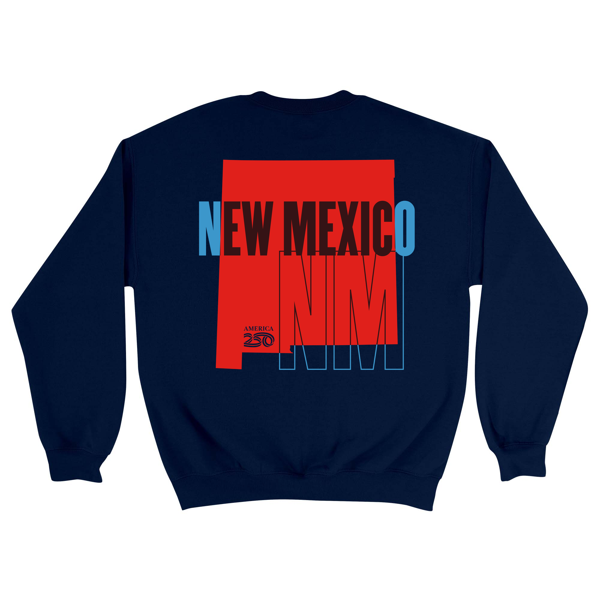 Unisex Medium Navy Crewneck Sweatshirt