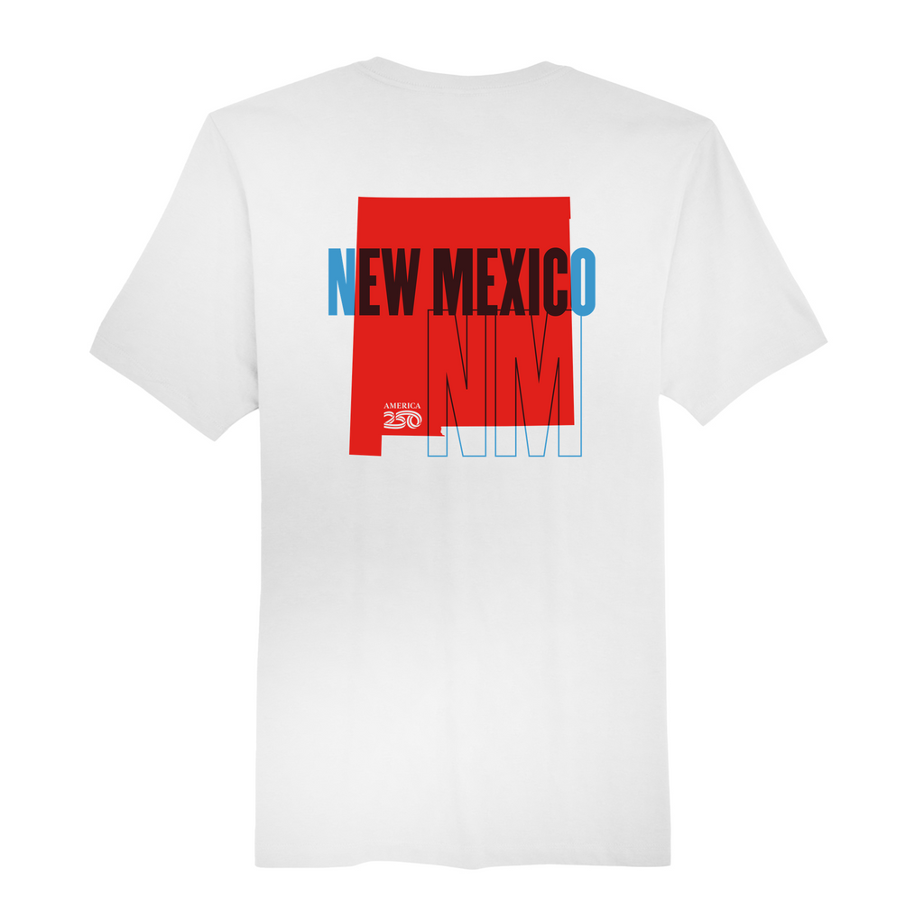 Mens Medium White Short Sleeve Tee