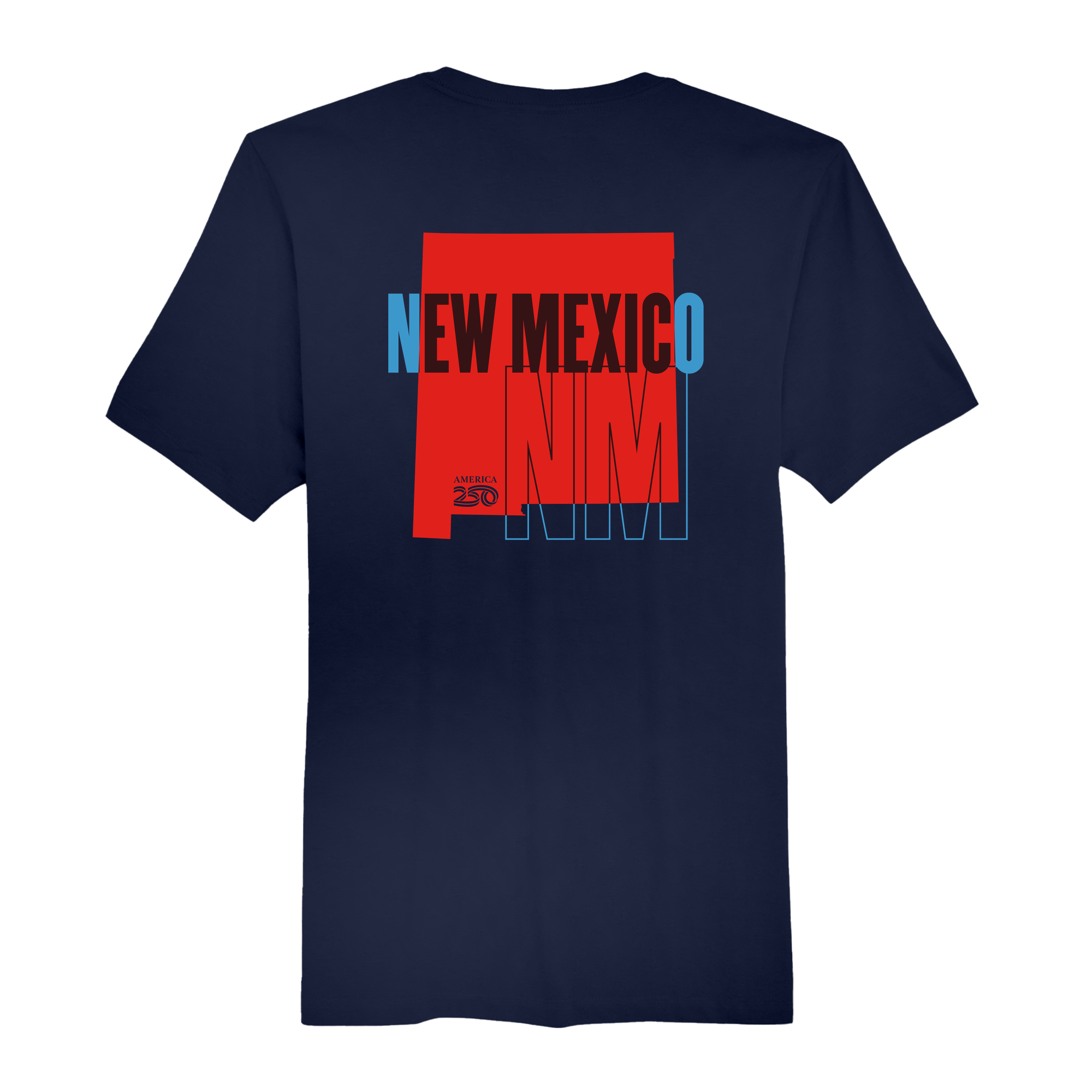 Mens Medium Navy Short Sleeve Tee