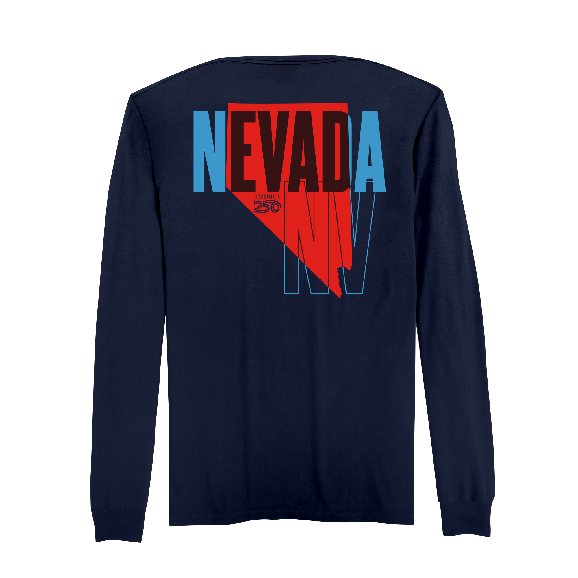 Mens Medium Strong Navy Style_Long Sleeve