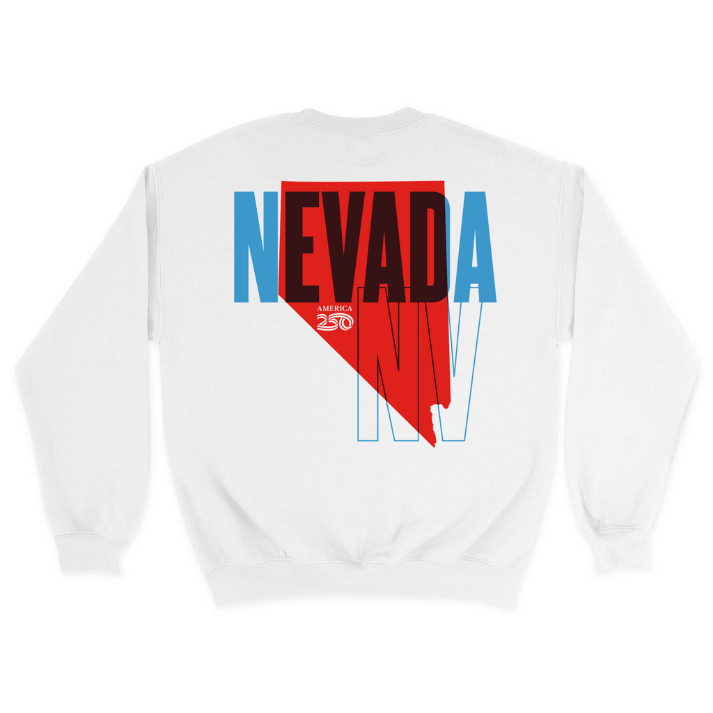 Unisex Medium White Crewneck Sweatshirt
