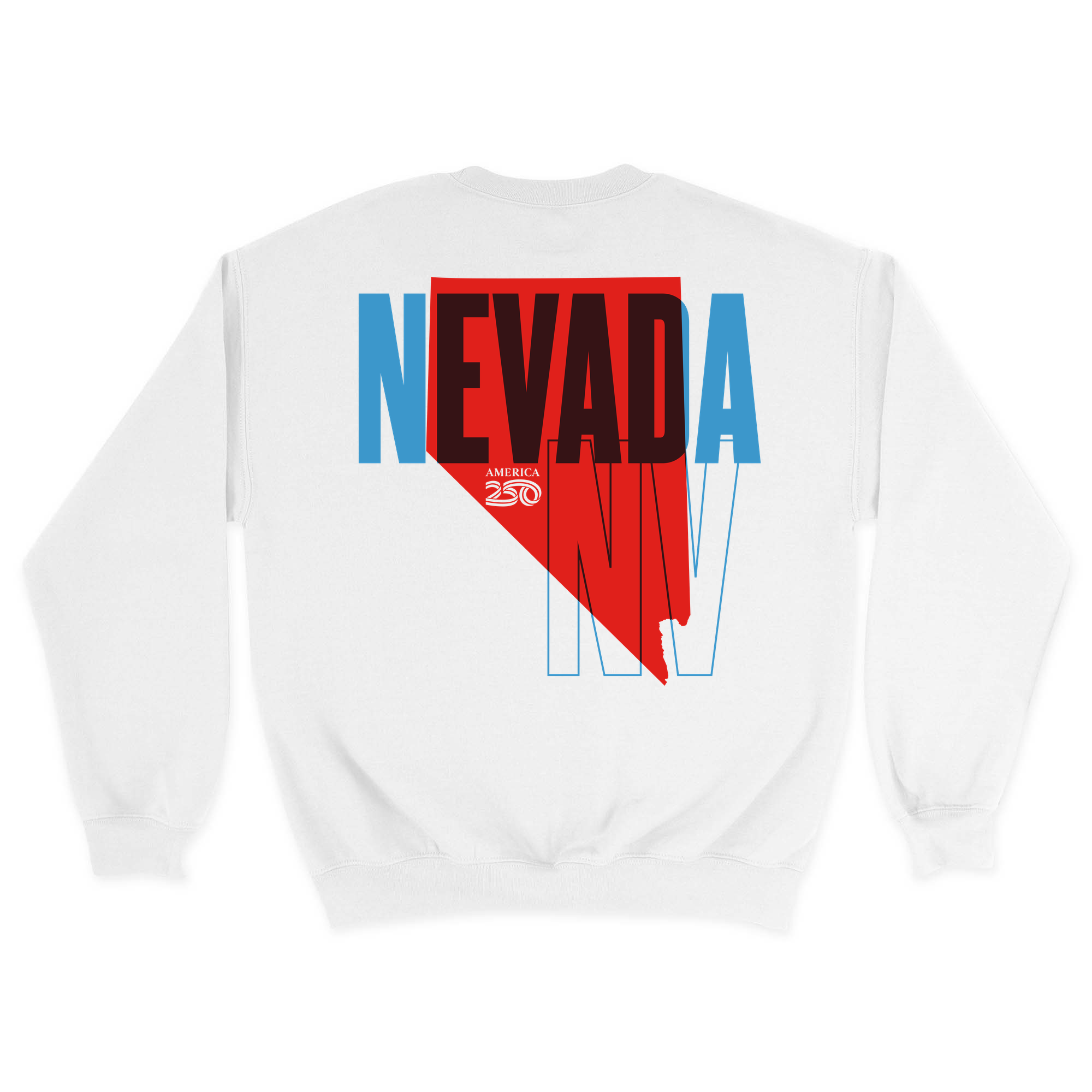 Unisex Medium White Crewneck Sweatshirt