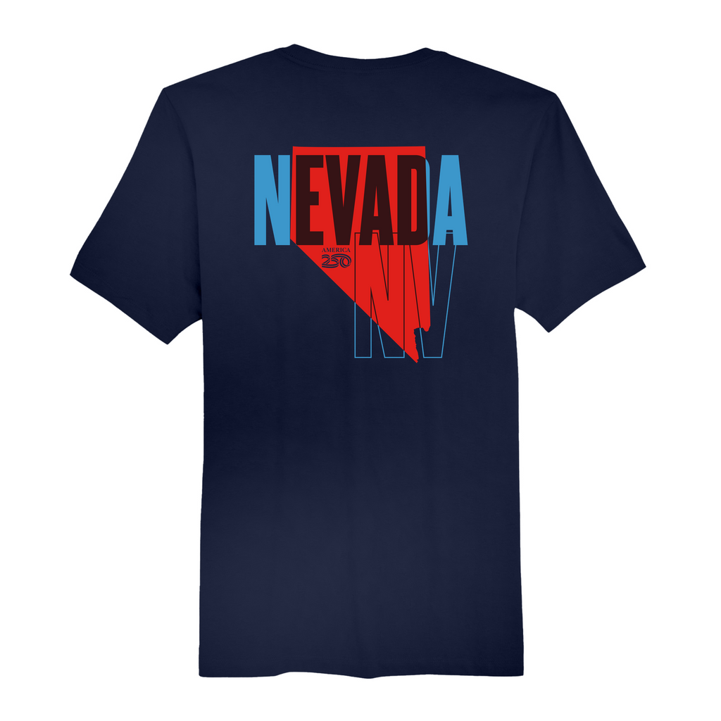 Mens Medium Navy Short Sleeve Tee