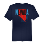 Mens Medium Navy Short Sleeve Tee