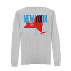 Mens Medium Athletic Heather Style_Long Sleeve