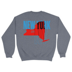 Unisex Medium Dark Ash Crewneck Sweatshirt