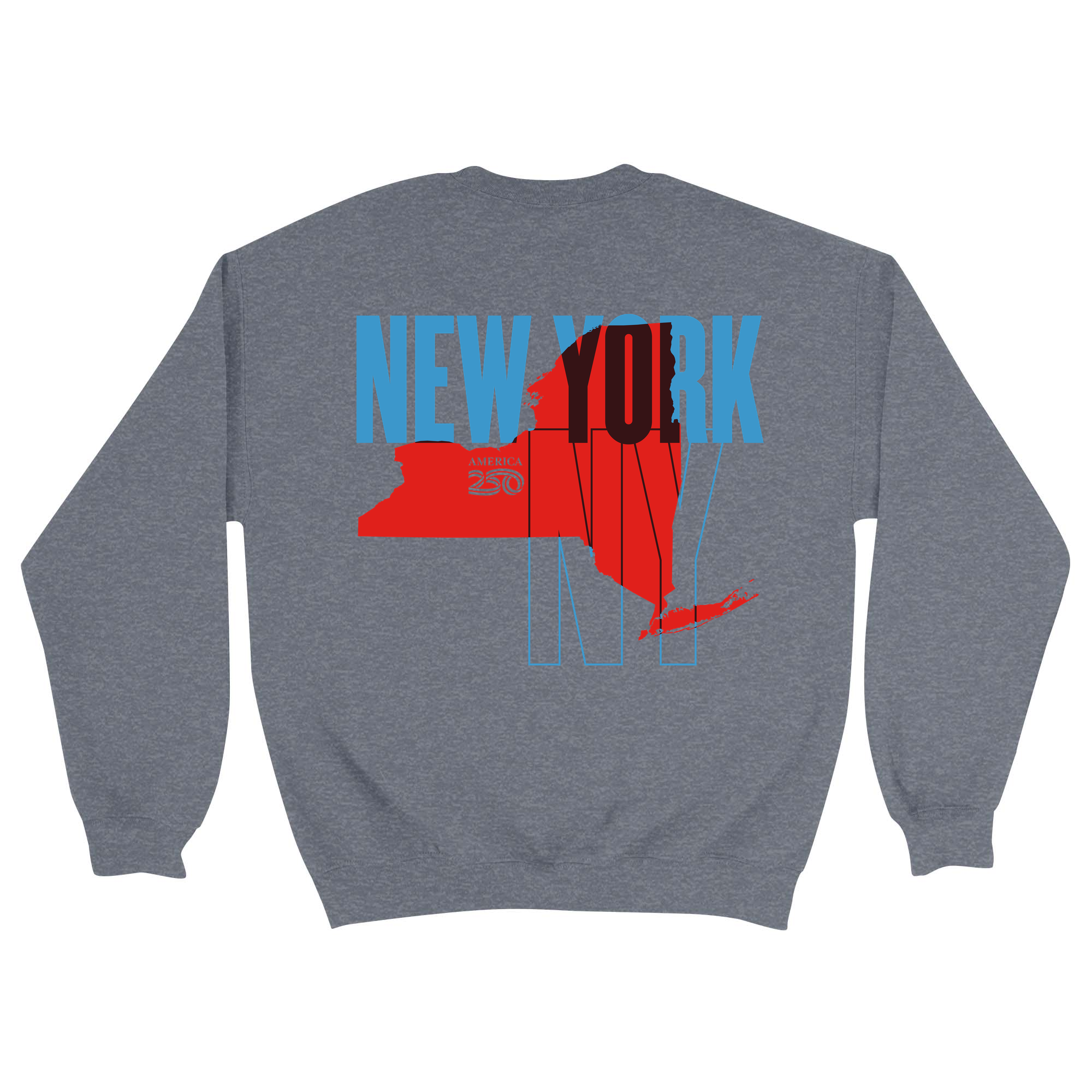 Unisex Medium Dark Ash Crewneck Sweatshirt