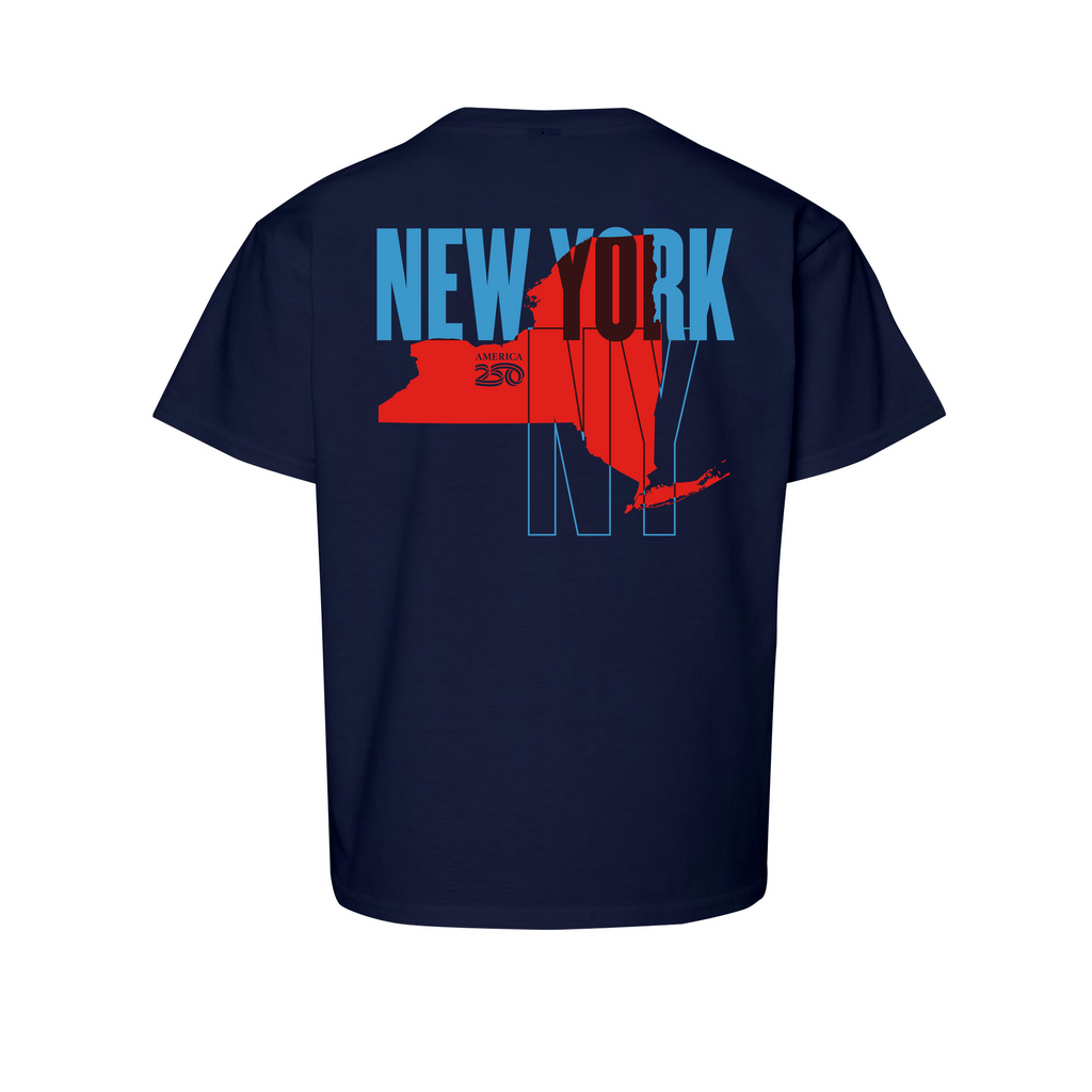 Kids Medium Navy Style_T-Shirt