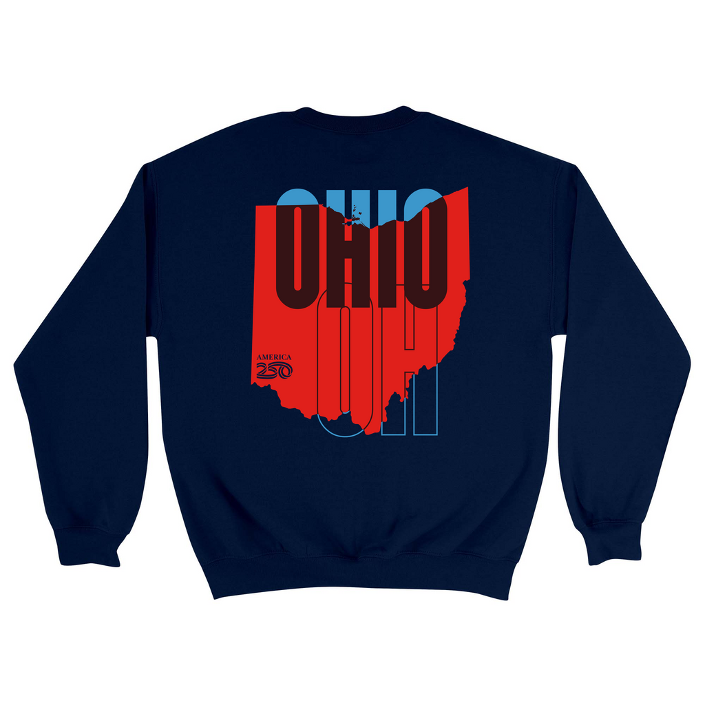 Unisex Medium Navy Crewneck Sweatshirt