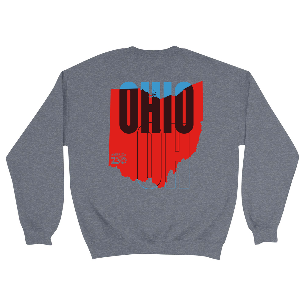 Unisex Medium Dark Ash Crewneck Sweatshirt